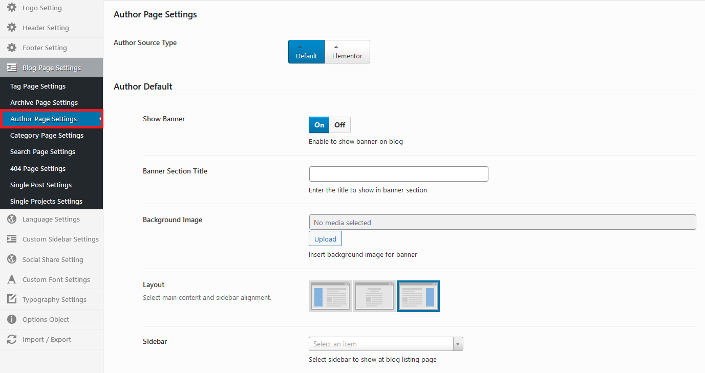 CONAT Options - Author